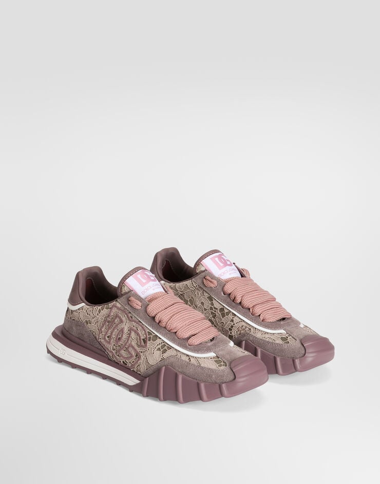 Dolce & Gabbana DG Athletic sneakers in lace Dolce & Gabbana DG Athletic sneakers in lace Multicolor CK2487A3S64