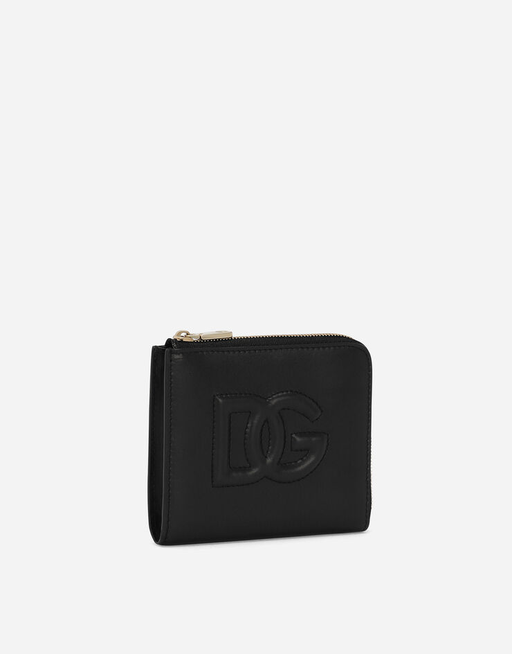 Dolce&Gabbana Porte-cartes logo DG Noir BI3273AG081