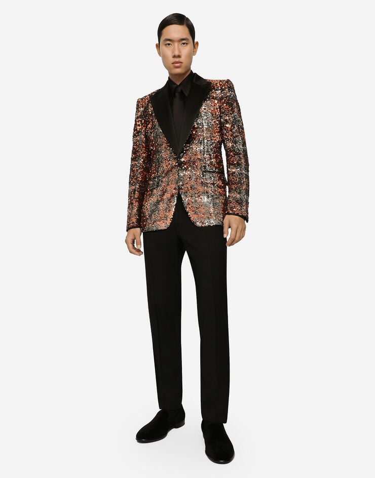Dolce & Gabbana Sequined Sicilia-fit jacket Multicolor G2SM5THLMZP