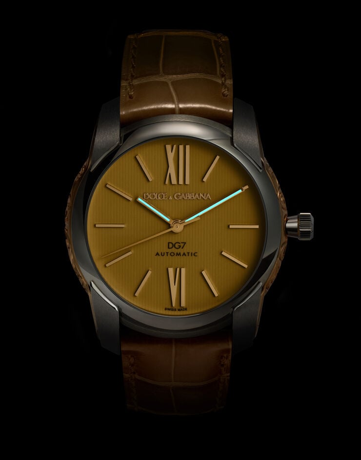 Dolce & Gabbana DG7 Gattopardo watch Dolce & Gabbana DG7 Gattopardo watch Beige WWEE1MWWS13