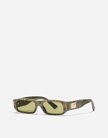 Dolce & Gabbana PantelleriaSunglasses Green print VG400MVP882