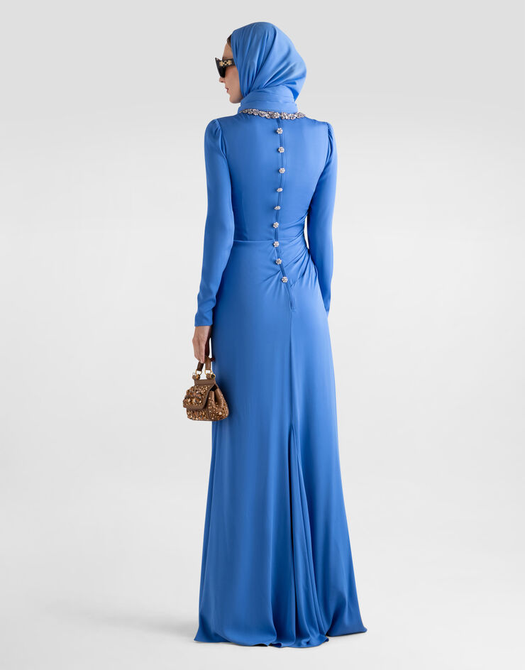 Dolce & Gabbana Embroidered dress Multicolor I6AF2ZGDDQA