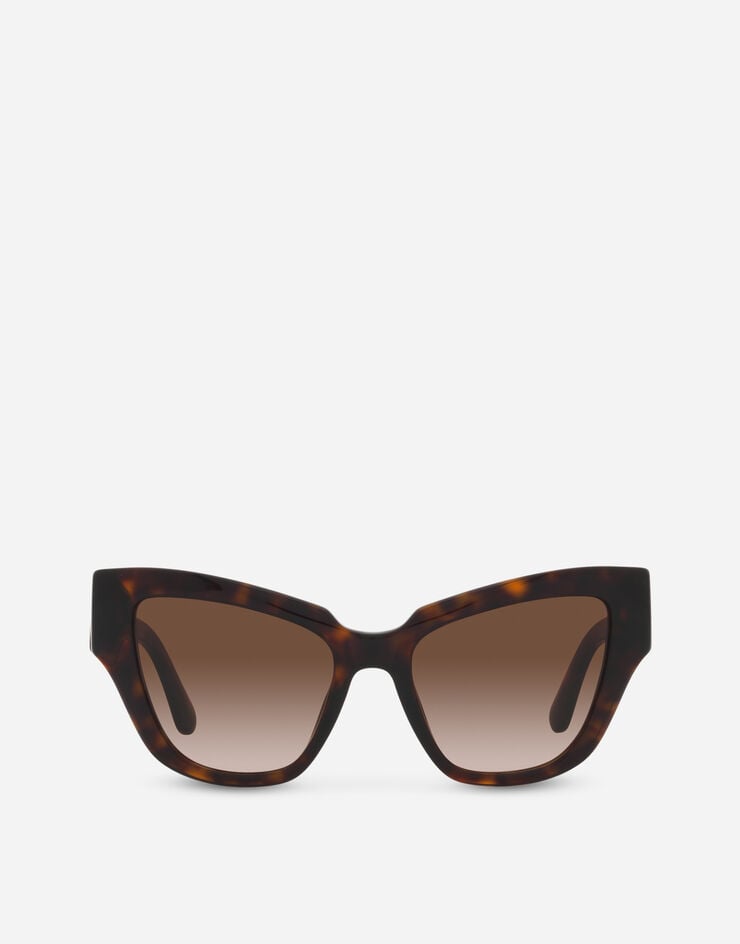 Dolce & Gabbana نظارة شمسية بشعار DG متقاطع هافانا VG4404VP213