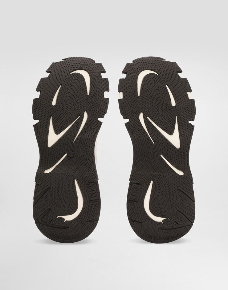 Dolce & Gabbana DG country road nylon and leather sneakers White CS2403A0205