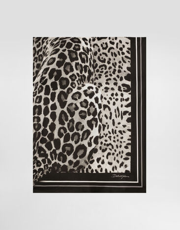 Dolce & Gabbana Leopard-print cotton sarong (110x190) Print O4A15JON04K