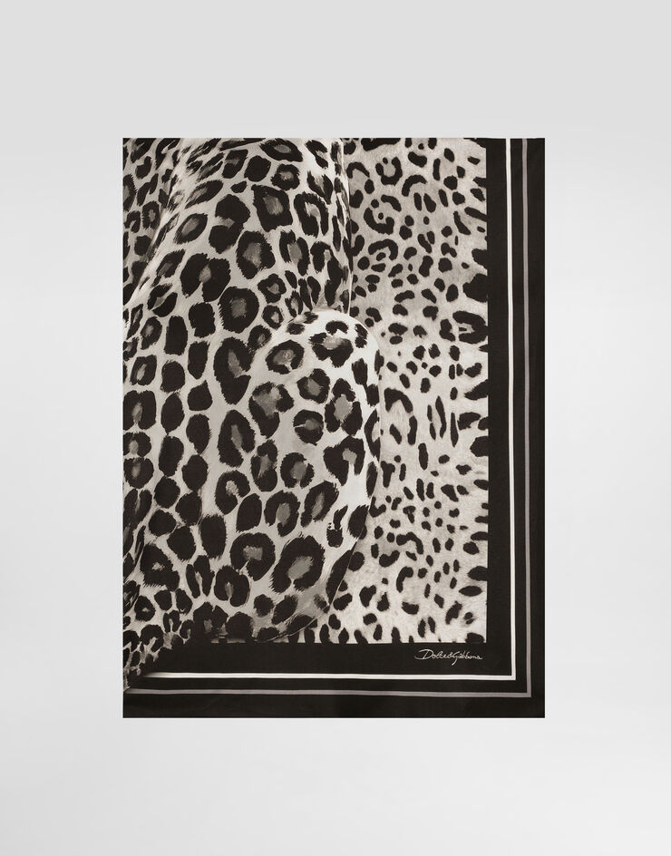 Dolce & Gabbana Leopard-print cotton sarong (110x190) Print O4A15JON04K