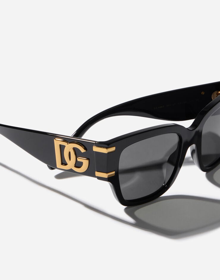 Dolce & Gabbana DG Griffe Sunglasses Dolce & Gabbana DG Griffe Sunglasses Black VG4563VP187