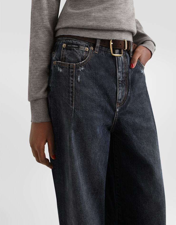 Dolce & Gabbana 5-pocket denim trousers Multicolor FTDDBDG8PS4