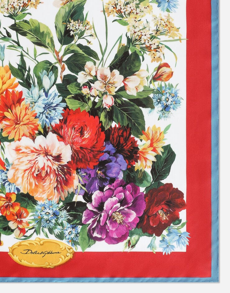 Dolce & Gabbana 실크 트윌 풀라드(50x50) 멀티 컬러 FN093RGDC7B