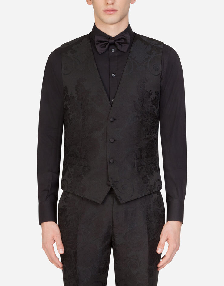 Dolce & Gabbana Lace Martini tuxedo suit MULTICOLORED GKN5MTGEL58