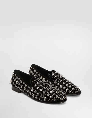 Dolce & Gabbana Velvet slippers  A50787A0934