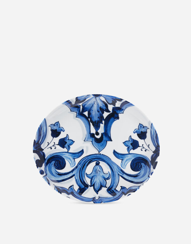 Dolce & Gabbana Servierplatte aus Porzellan Mehrfarbig TC0090TCA37