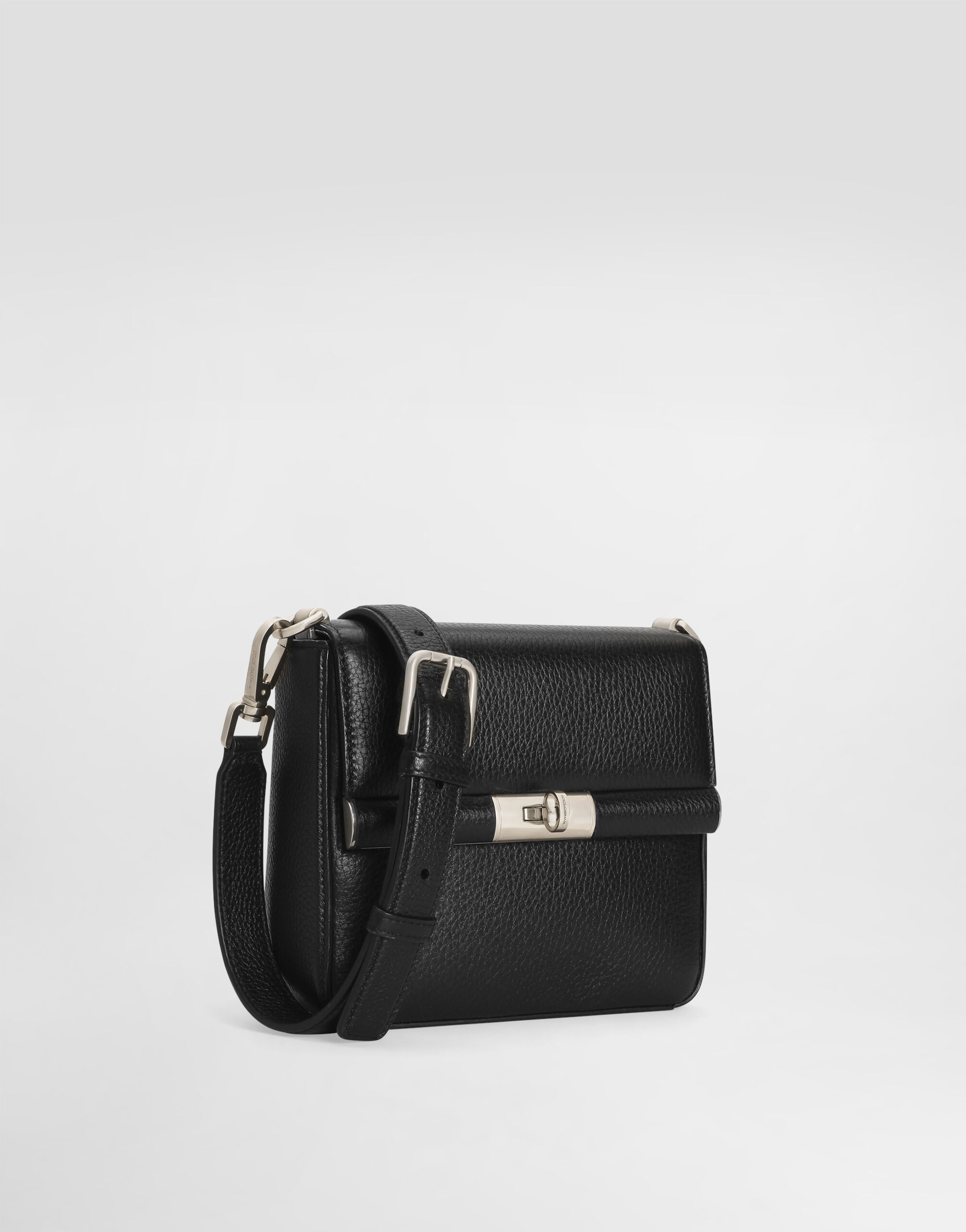 Deerskin bag in Black for Men | Dolce&Gabbana® Deerskin bag in Black for Men | Dolce&Gabbana®