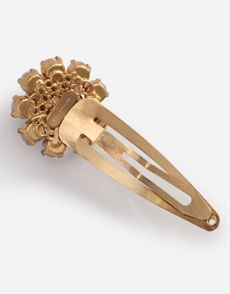 Dolce & Gabbana HAIR CLIP WITH ROSE GOLD WHM2J1W1111