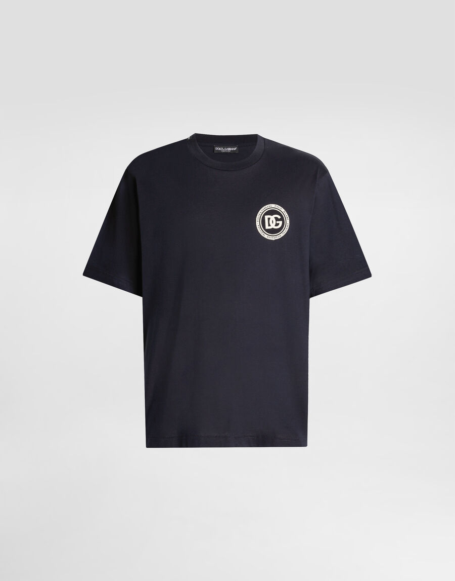 Cotton t-shirt with patch