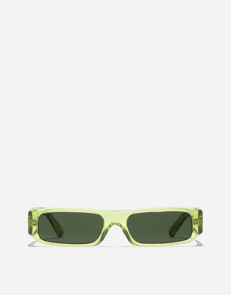 Dolce & Gabbana Surf camp sunglasses Citron vert transparent VG400MVP171