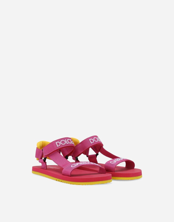 Dolce & Gabbana Sandales en gros-grain Multicolore DA5189AB028