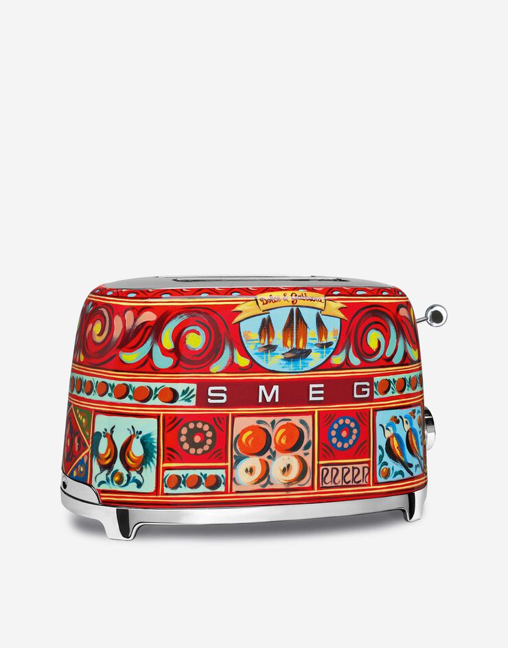 Dolce & Gabbana 2-Schlitz-Toaster SMEG DOLCE&GABBANA Mehrfarbig TCCE04TCAEE