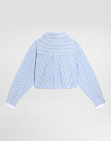 Dolce & Gabbana Striped poplin shirt  L56S69FR54Q