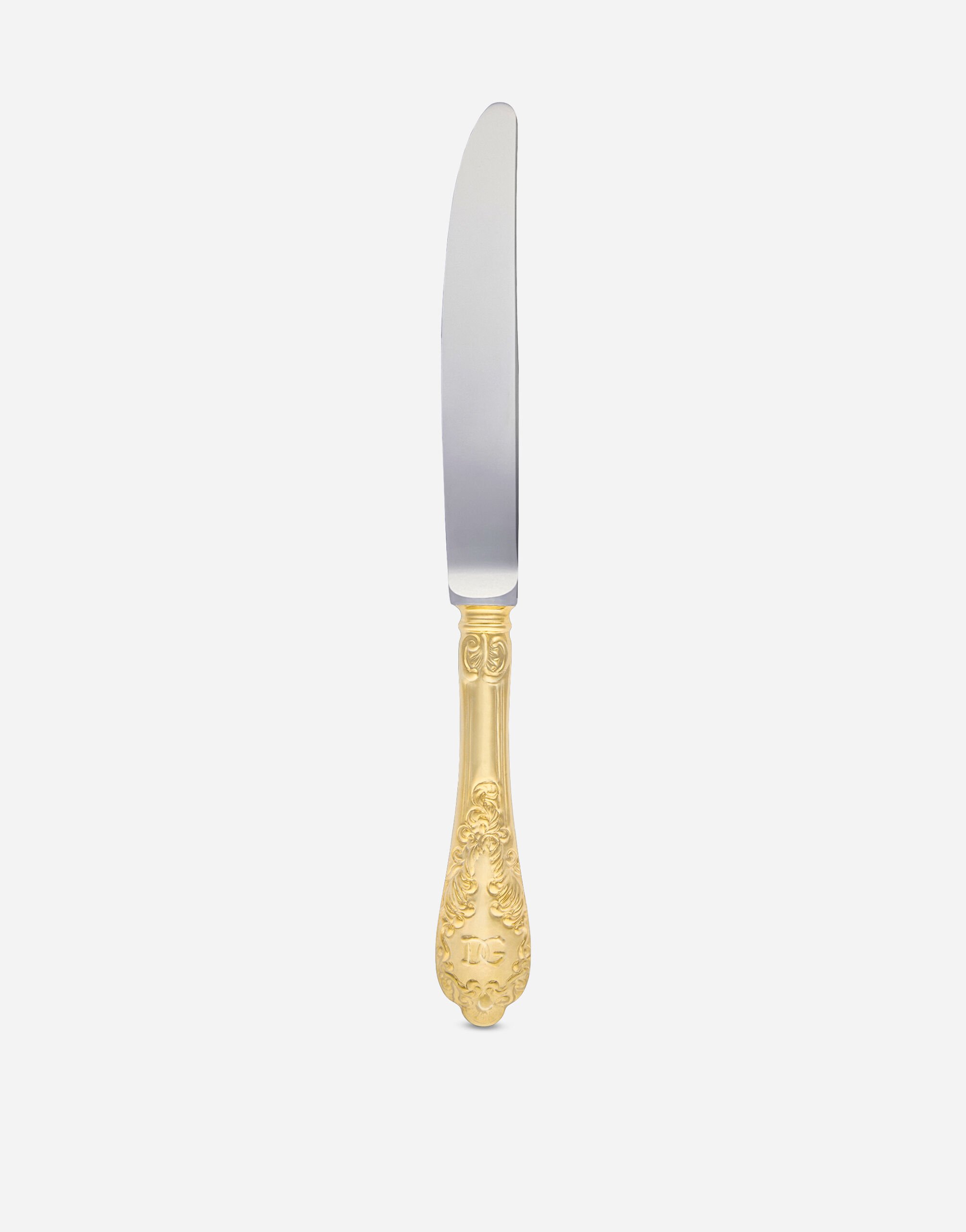 Dolce & Gabbana 24k Gold Plated Dessert Knife Gold TCPS01TCA51