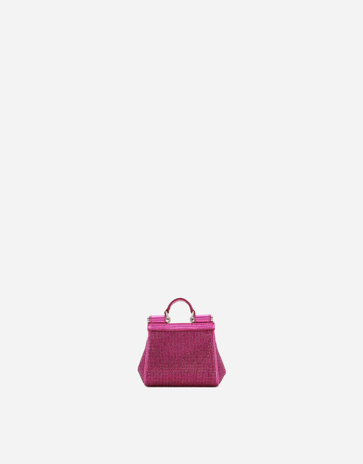 Dolce&Gabbana Minibolso de mano Sicily Fucsia BB6494AO917