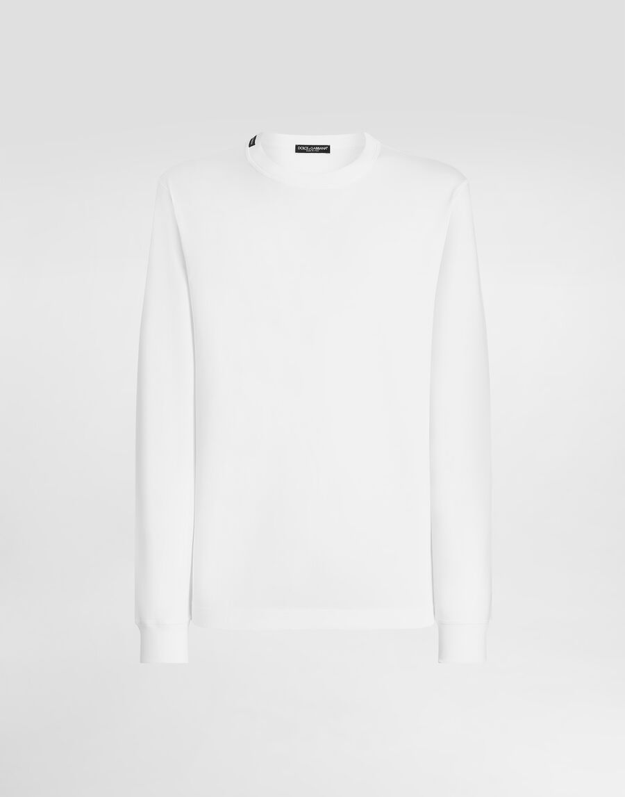 Long sleeve cotton t-shirt