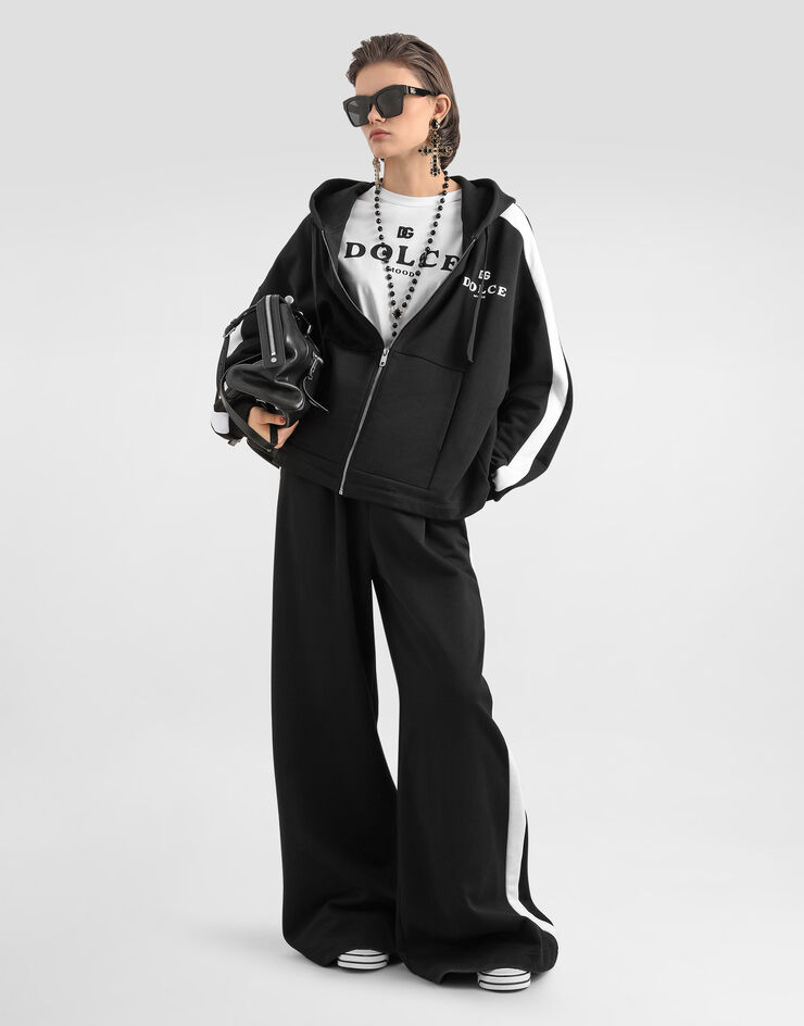 Dolce & Gabbana Felpa in cotone Dolce & Gabbana Felpa in cotone Nero F9U74ZHU7P4