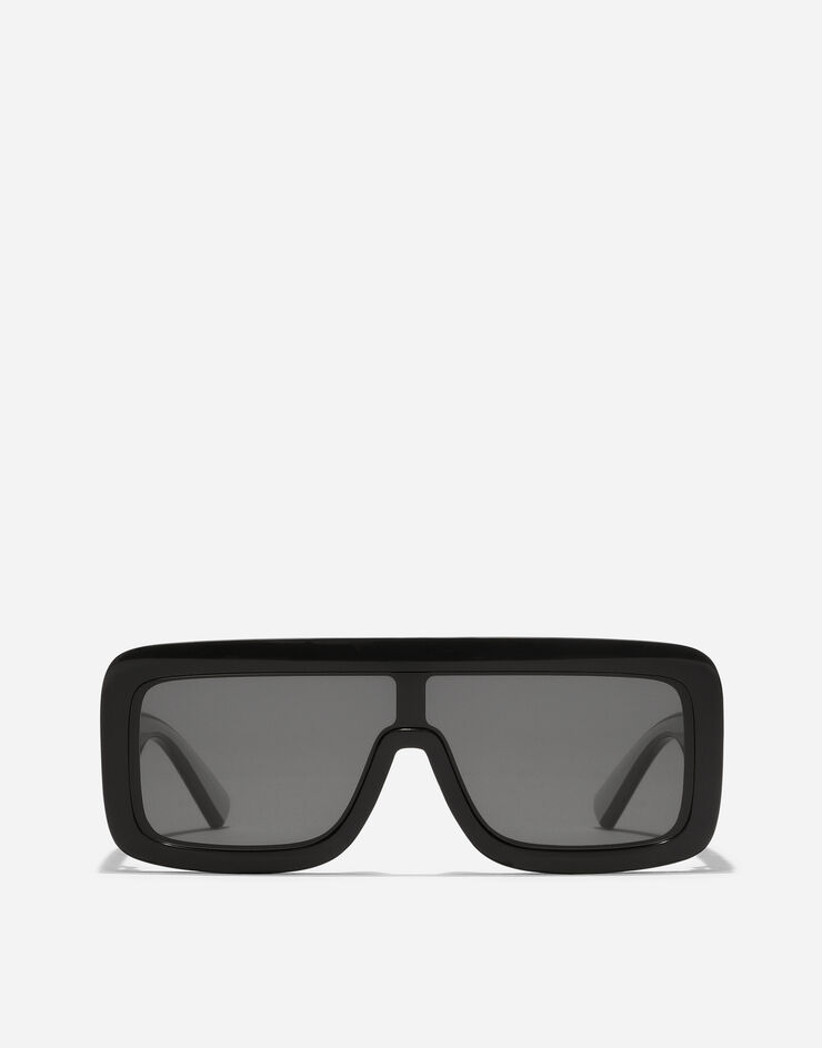 Dolce & Gabbana DG Logo Sunglasses Black VG601FVN187