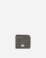 Dolce & Gabbana Coated jacquard card holder Multicolor BP0330AG256