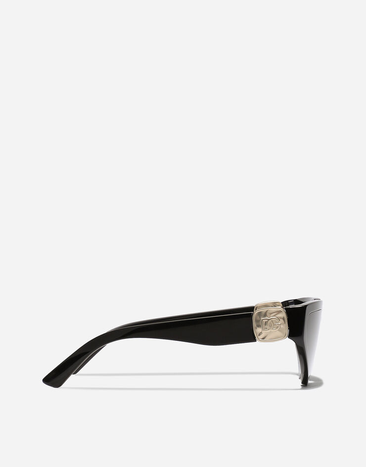 Dolce & Gabbana Sonnenbrille DG Precious Perlmuttblau VG446AVP187