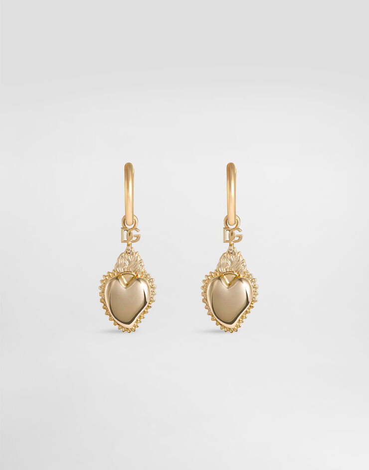 Dolce & Gabbana Heart earrings Gold WES8S1W1111