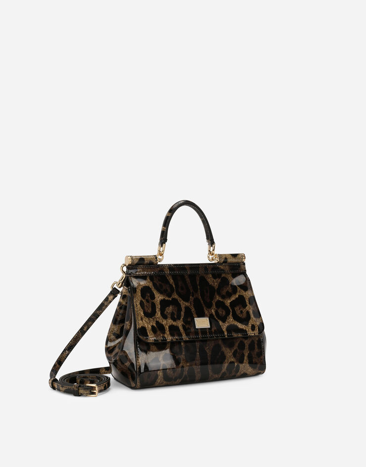 Dolce & Gabbana KIM DOLCE&GABBANA Bolso de mano Sicily mediano Estampado Animalier BB6003AM568