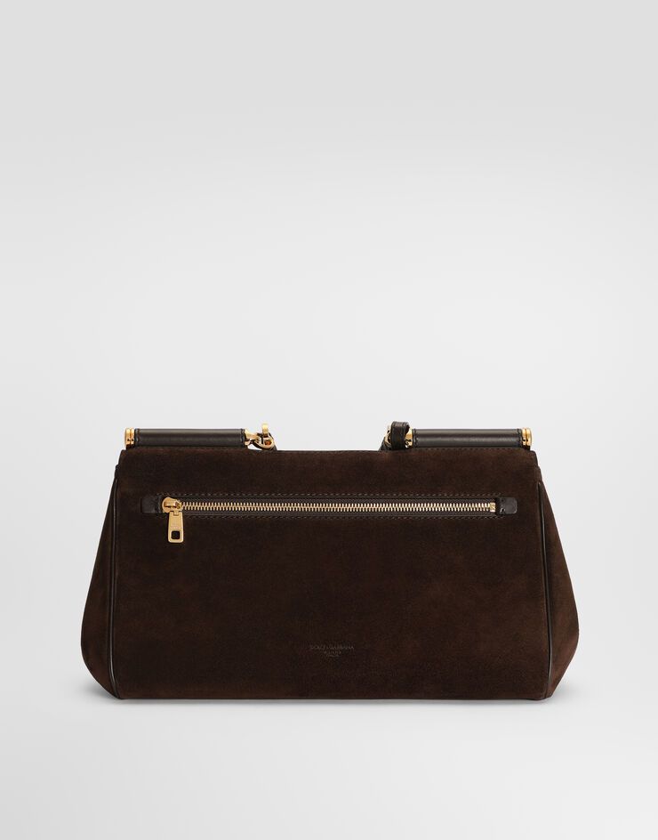 Dolce & Gabbana Medium My Sicily handbag in split and smooth calfskin Dolce & Gabbana Medium My Sicily handbag in split and smooth calfskin Multicolor BB7782BO903
