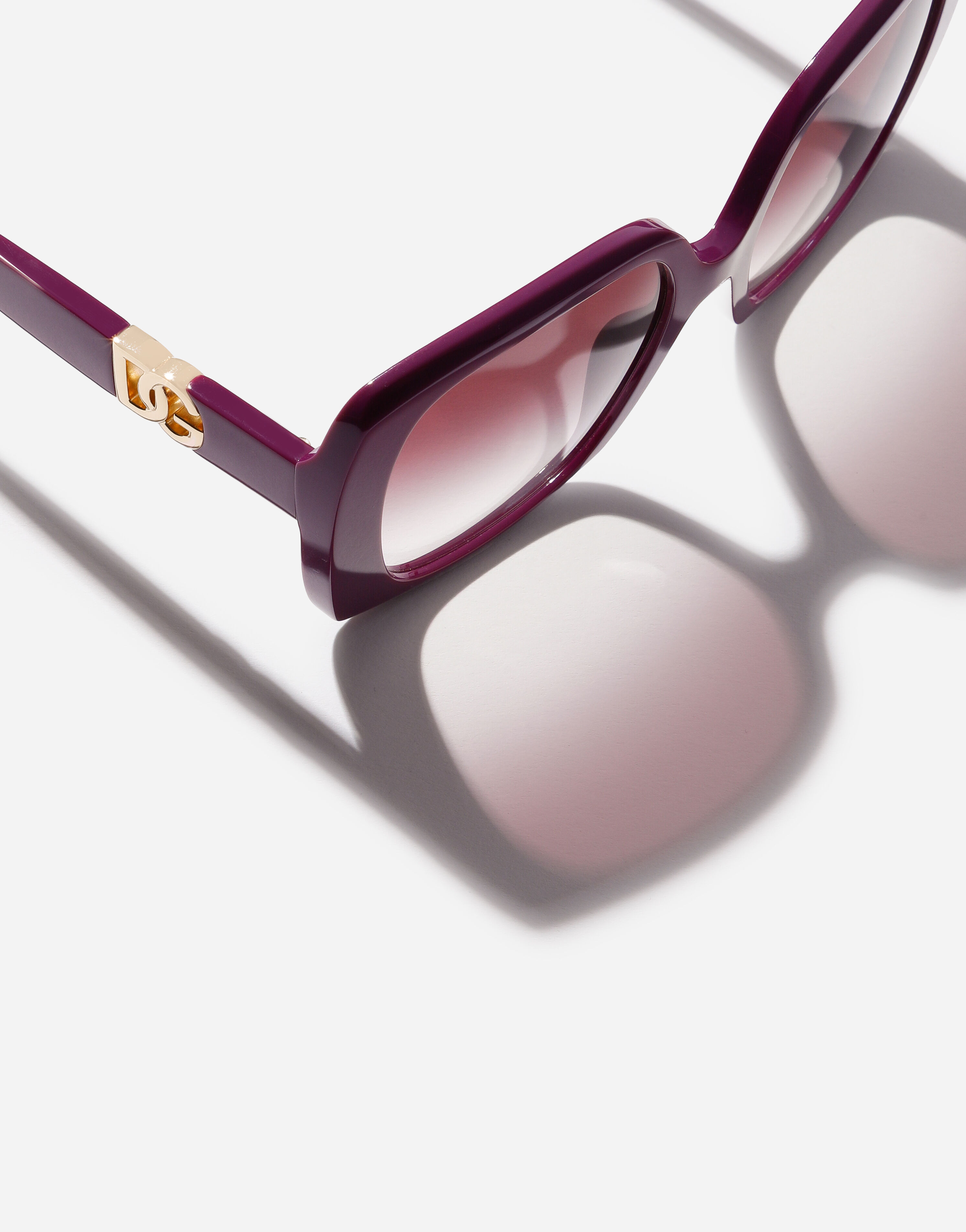 Sunglasses violet Maiolica in Violet for Women | Dolce&Gabbana® US