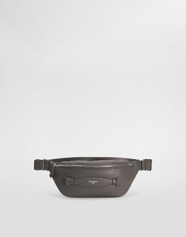 Dolce & Gabbana Calfskin nappa leather belt bag Black BM2385AV956