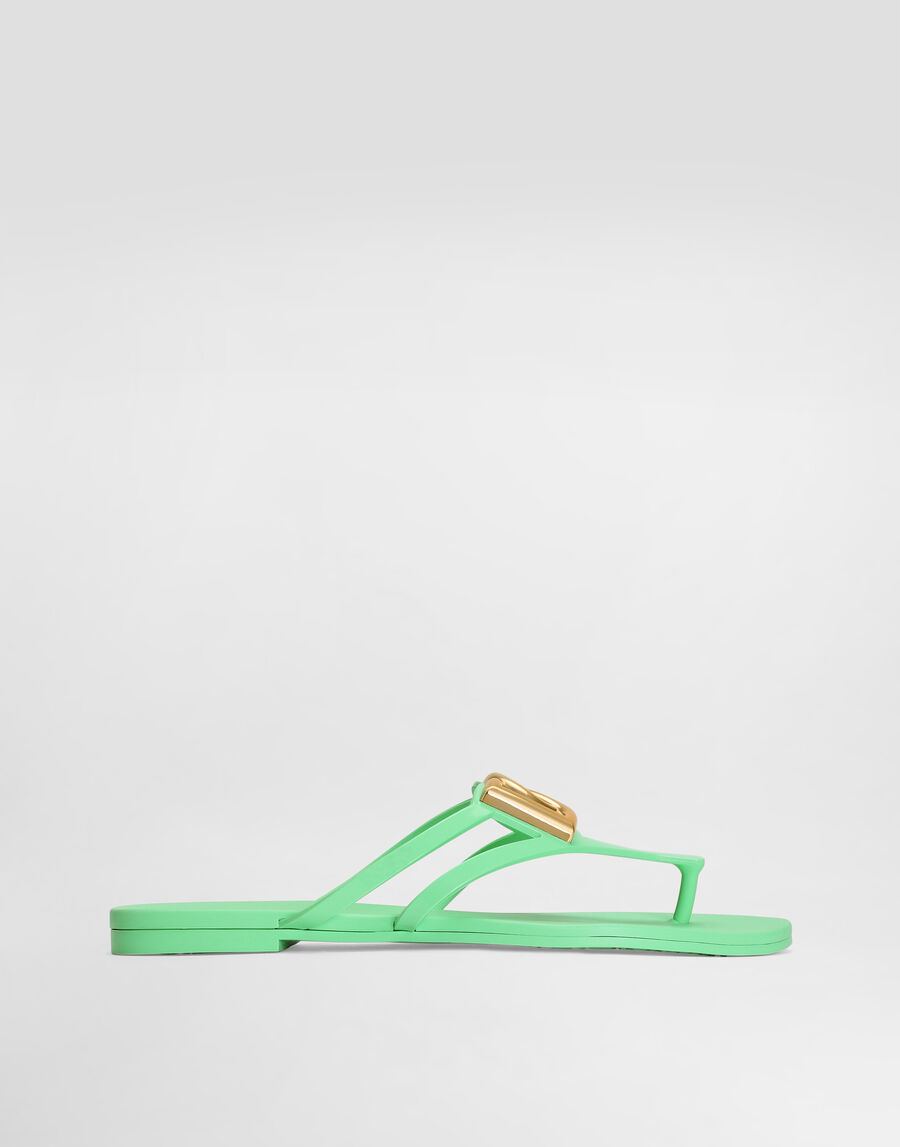 Rubber beachwear flip-flops