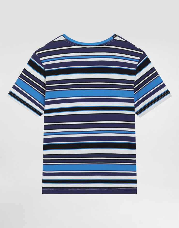 Dolce & Gabbana Striped jersey t-shirt Multicolor L4JTHUHS7LF