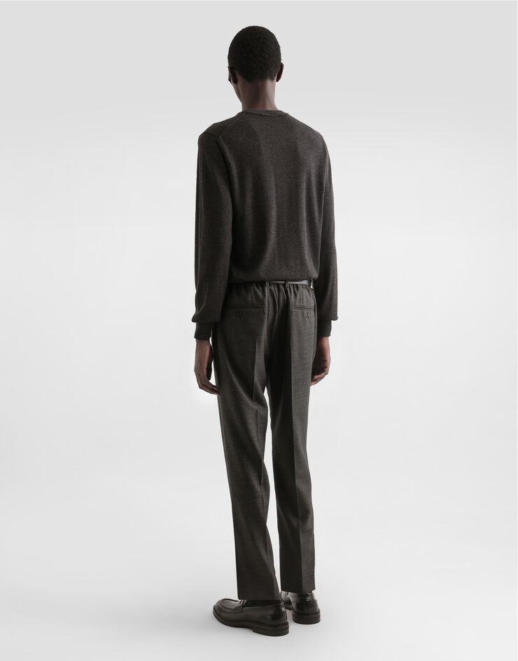 Dolce & Gabbana سروال صوف Dolce & Gabbana سروال صوف رمادي GV4EETFU25E