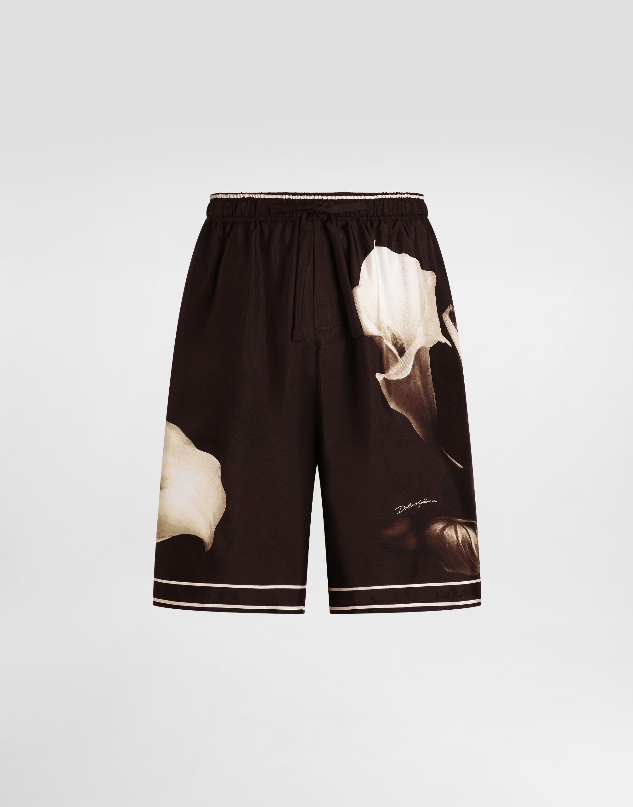 パンツ DOLCE  GABBANA Women Shorts  Burmudas FTC77TFU21EN0000 Bla Wool gabardine tuxedo Bermuda shorts in Black for Women