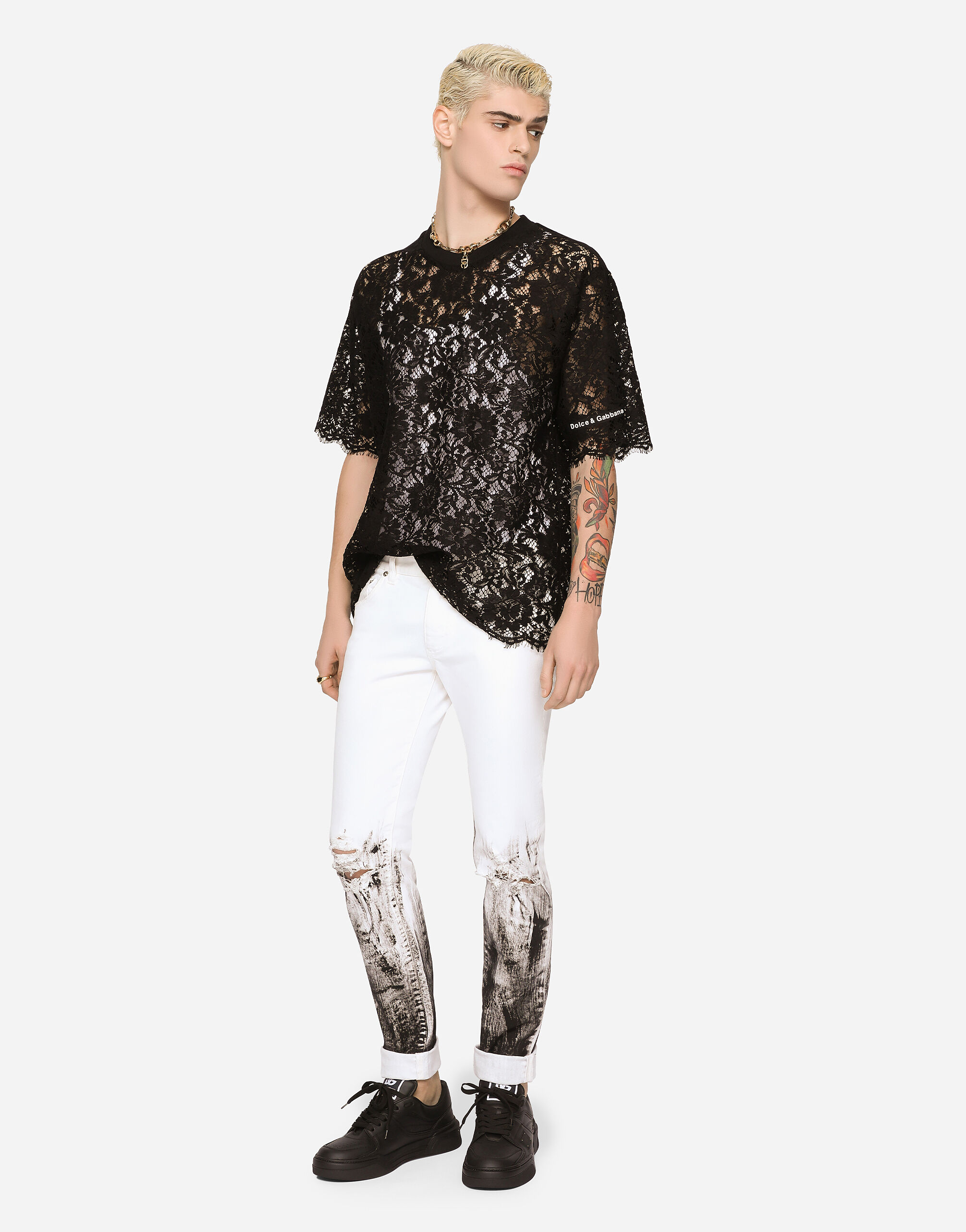 Dolce and gabbana tops mens hot sale
