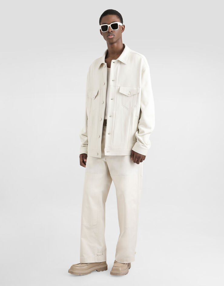 Dolce & Gabbana Cotton cargo pants with tag Beige GP0RSTFUFL3