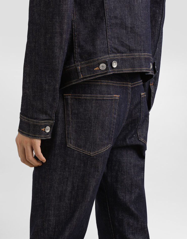 Dolce & Gabbana 拼饰弹力棉质紧身款牛仔裤 多色 GY07LZG8ME9