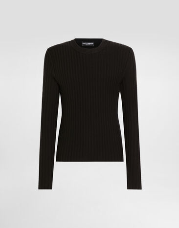 Dolce & Gabbana Wool pullover Black GXX46TJCVZ7