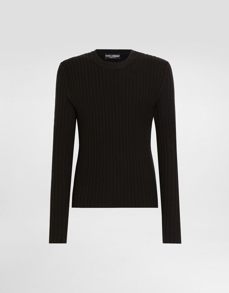Dolce & Gabbana Wollpullover Black GXX46TJCVZ7