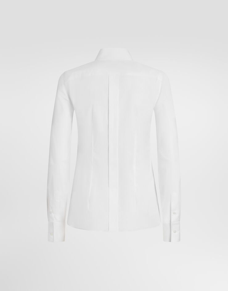 Dolce & Gabbana Poplin shirt Dolce & Gabbana Poplin shirt White F5G19TFUEFM