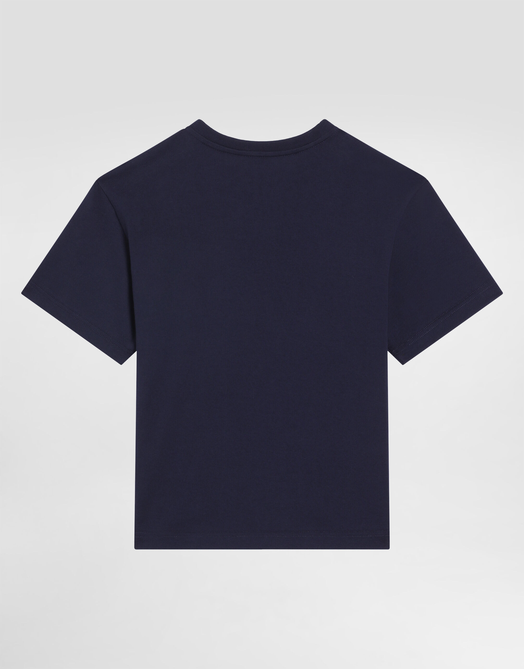 Jerseyt-shirt with DG embossed logo in Blue for Boys