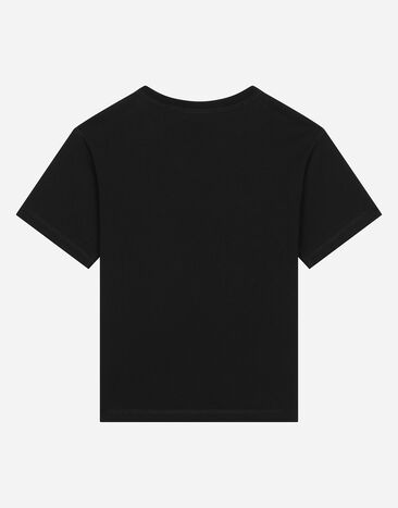 Dolce & Gabbana 印花平纹针织 T 恤 黑 L4JTEYG7K8Z