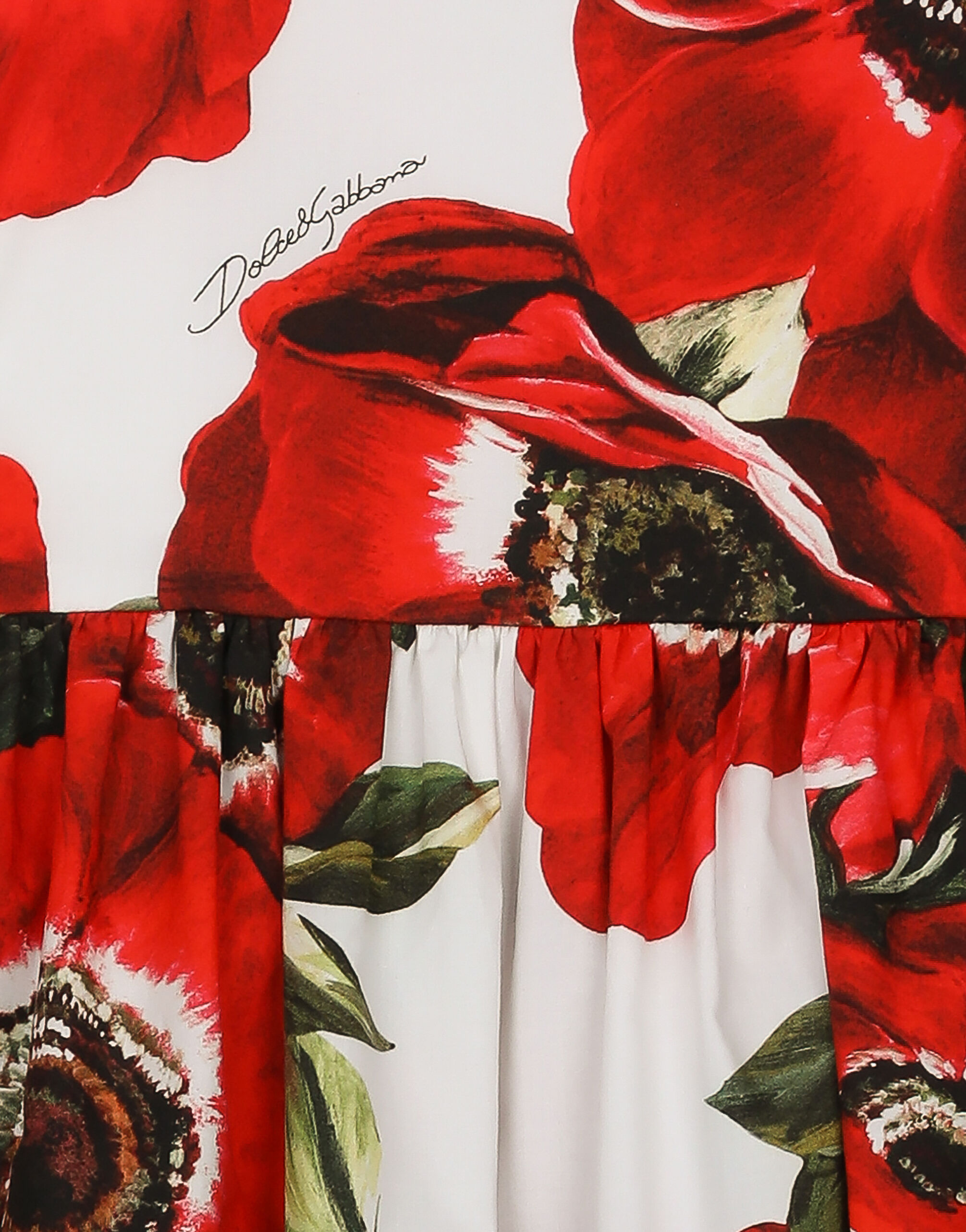 Dolce and online gabbana poplin dress