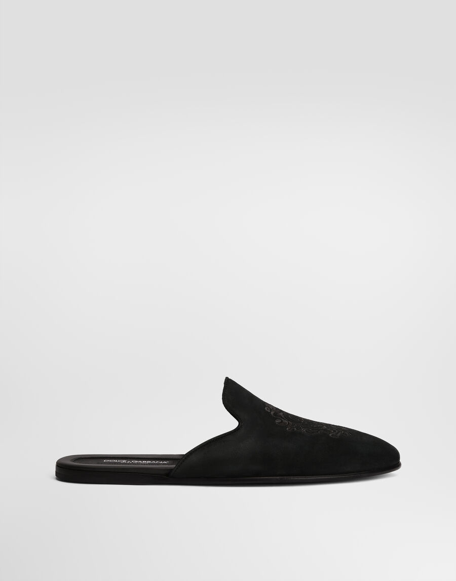 Calfskin slippers