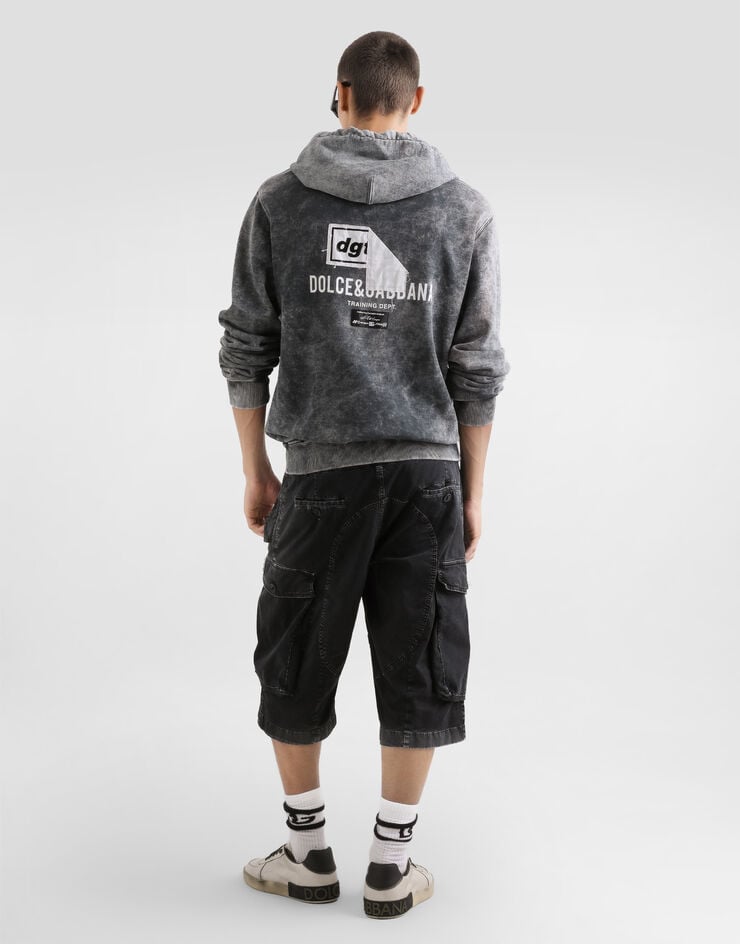 Dolce & Gabbana Jersey hoodie Black G9BGPTG7POJ